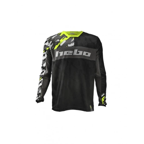 Koszulka Hebo Race Tech Camo Fluo roz XS