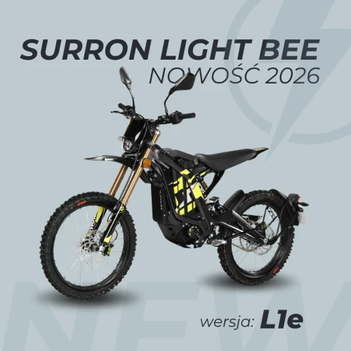 SURRON LIGHT BEE 2026 (10kW L1e z homologacją, czarny)